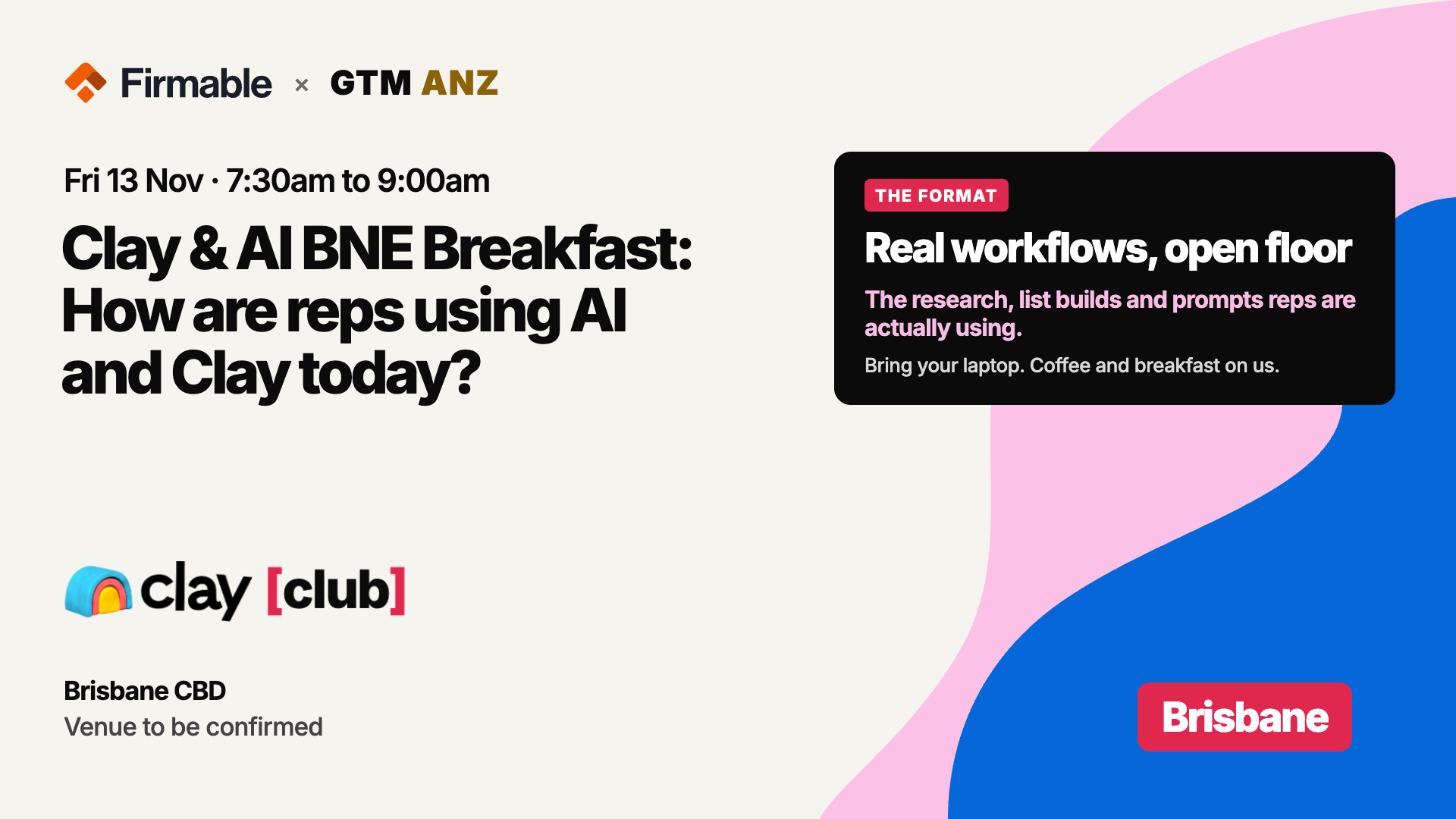 Clay & AI BNE Breakfast: How are reps using AI and Clay today?